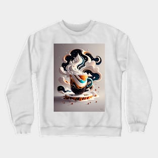 Coffee Illustration Crewneck Sweatshirt